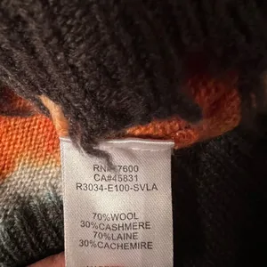Sandrine Rose Wool & Cashmere Blend “Paradise Circus” Sweater - NWT - Size L thumbnail 9