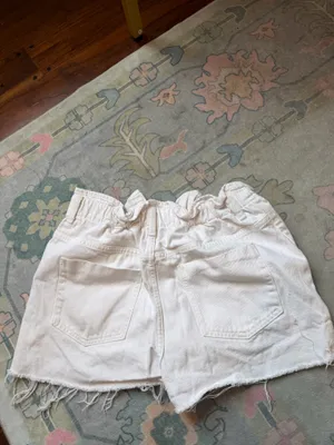 ZARA Shorts Denim High-Waisted thumbnail 2