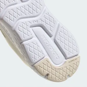 NWT Adidas Cloudfoam Move Lounger Shoes Slip On Off White / Silver Metallic thumbnail 8