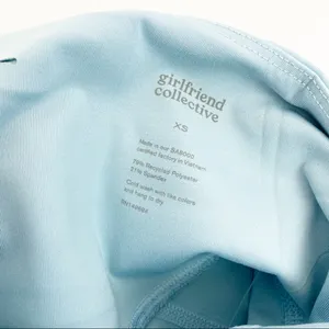 Girlfriend Collective High Rise Compressive Leggings: Sky Light Blue thumbnail 14