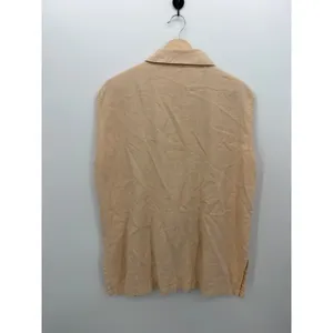 Kiko Linen Tunic Top One Size Lagenlook Oversized Button Front Artsy Boho thumbnail 4