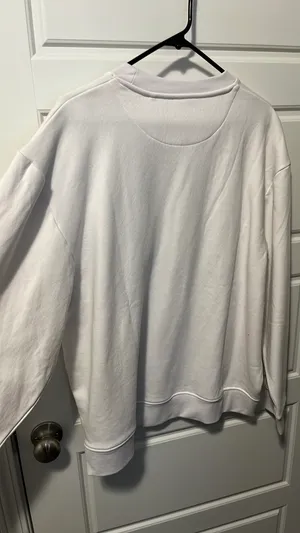 Miss to Mrs Bride white Crewneck sweatshirt thumbnail 4