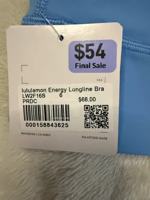 Lululemon Energy Bra Long Line thumbnail 3