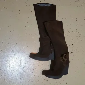 Nine West Leather Boots SIZE 10 M thumbnail 5
