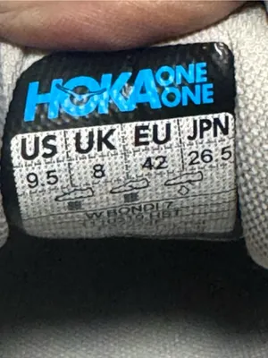 Hoka One One Bondi 7 Women's 9.5 Gray thumbnail 10