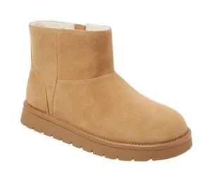 NWT Universal Thread Womens May Microsuede Boots Booties 94642647 Tan Brown 7M thumbnail 1