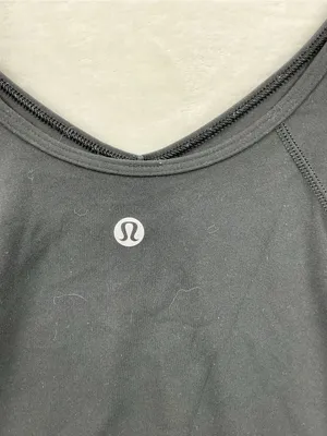 lululemon athletica Black Long Sleeve Scoop Neck Top 1012 thumbnail 3