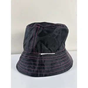 Betsey Johnson Luv Hot Pink Lipstick Reversible Bucket Hat thumbnail 4
