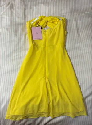 Hello Molly Mini Dress Yellow thumbnail 2