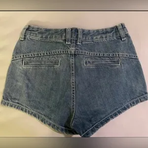 Free People Women Lace Embellished Denim Jean Shorts -26 thumbnail 3