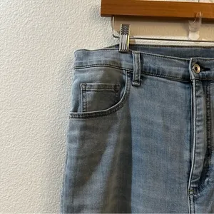 rag & bone Women's Serena High Rise Wide Leg Raw Hem Denim Jeans Size 34‎ thumbnail 6