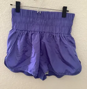 Free People FP Movement The Way Home Shorts in a vibrant purple thumbnail 1