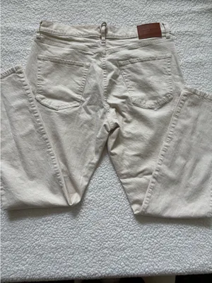Lucky Brand Off-white athletic slim Denim Jeans Size 34x32 #coastalgrandma #denim thumbnail 5