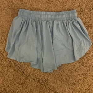 Blue athletic shorts thumbnail 2