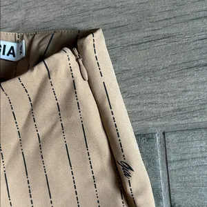 I.AM.GIA Tan Striped Dress Pants thumbnail 4