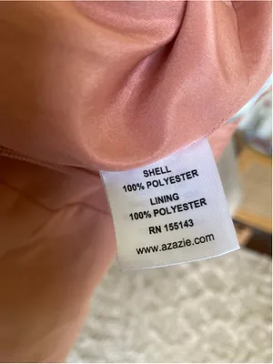 Azazie Kendall Kylie Maxi Dress Dusty Rose Formal Bridesmaid Satin Wedding Guest thumbnail 7