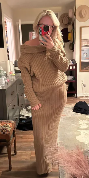 Sweater Set Brown Size M thumbnail 3