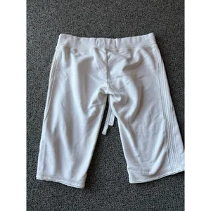 Abercrombie & Fitch Sweat Shorts Small White Y2K 2000s Beach Preppy Bermuda thumbnail 4