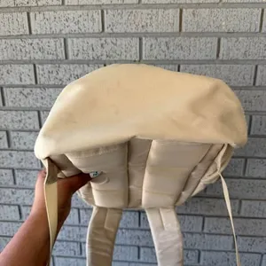The North Face Vault Laptop Backpack Cream Granola Girl Hiking Outdoor thumbnail 10