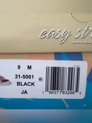 Easy Street Women’s Ja Knotted Slide Sandals black size 9 NEW thumbnail 6