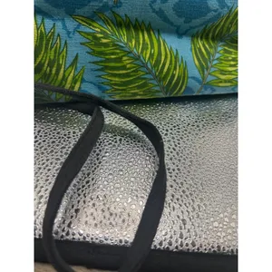 Paul Brent Tropical Parrot Canvas Crossbody Bag Blue Green Macaw Palm Leaf Art thumbnail 9