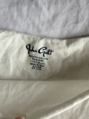white brandy off the shoulder top nwt thumbnail 3
