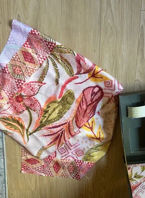 PATBO X ZACAPA SCARF ANNIVERSARY COLLECTION Pink thumbnail 1