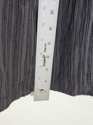 Lulus Black Plissé Maxi Skirt Size XS NWT thumbnail 9