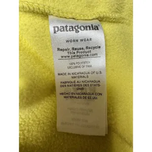 Patagonia Lightweight Synchilla Snap-T‎ Fleece Pullover Yellow Women’s Medium thumbnail 7
