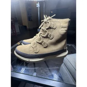 Sorel ExplorerTM Boot Dual Zip Waterproof Brown Size 11.5 Lace Up thumbnail 3