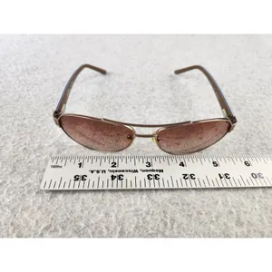 Vera‎ Bradley Aviator Sunglasses Marlene Floral Flowers Pink Rose Temples Case thumbnail 6