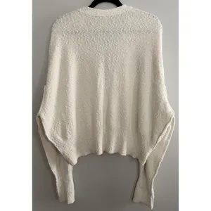 Free People Found My Friend Cardigan Ivory‎ Women's Size Small thumbnail 2