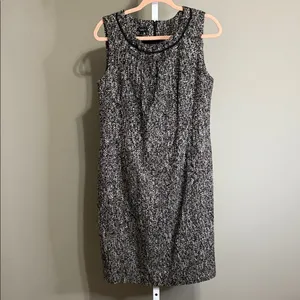 Talbots Tweed Sheath Dress Wool Blend 14‎ Knee Length Workwear Dark Academia thumbnail 2
