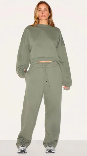 Green Matching Jogger Set thumbnail 1