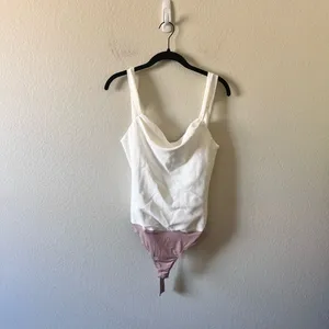 Amanda Uprichard Womens S White Glamour Bodysuit Bridal thumbnail 2