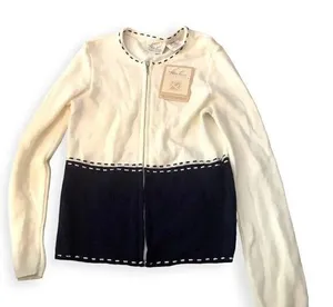 Vintage zipper cardigan thumbnail 1