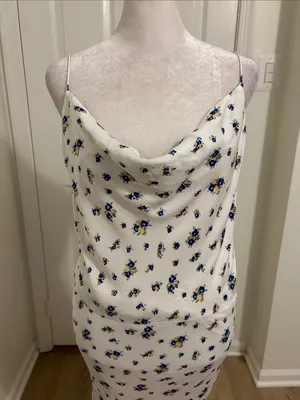 Revolve x Samsoe Samsoe Apples ML Dress In Sun Bouquet Floral NWT Size Medium thumbnail 6