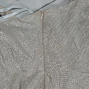 Dessy Collection Soho Metallic Flared Gown Rose Gold Size 10 R Style 3064‎ thumbnail 10