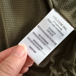 Volcom Olive Green Hooded Women’s Jacket thumbnail 4