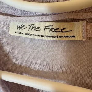 Free People We The Free Henley Top Women Medium Lavender Purple thumbnail 4