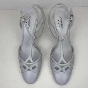Heels 3 inches Light Blueish Gray Covington Size 8 thumbnail 7