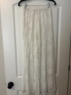 Shein White Lace Pants thumbnail 2