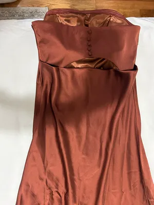 Revelry Satin Dress thumbnail 5