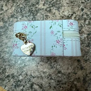 Altar'd State Floral Jewelry Box with Pink and Green Accents thumbnail 4