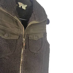 Royal Robbins Women's Size Small Army Green Sherpa‎ Canvas Outdoor Vest thumbnail 5