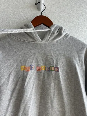 Independent Vintage Grey “Our World” Hoodie thumbnail 3