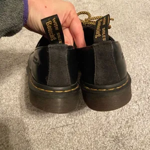 Dr Martens x Bodega 1461 Black Leather‎ Shoes Hidden In Plain Sight Womens 7 USL thumbnail 2