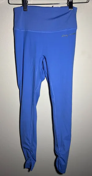 Gymshark X Whitney Simmons Collab V2 Scrunch Back Blue Legging High Rise Size S thumbnail 1