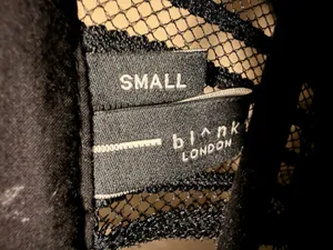 Anthropologie Black Lace Top thumbnail 3