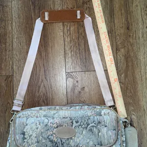 French Luggage Co Vintage Floral Tapestry Carry On Bag Travel Tote Made in USA thumbnail 16